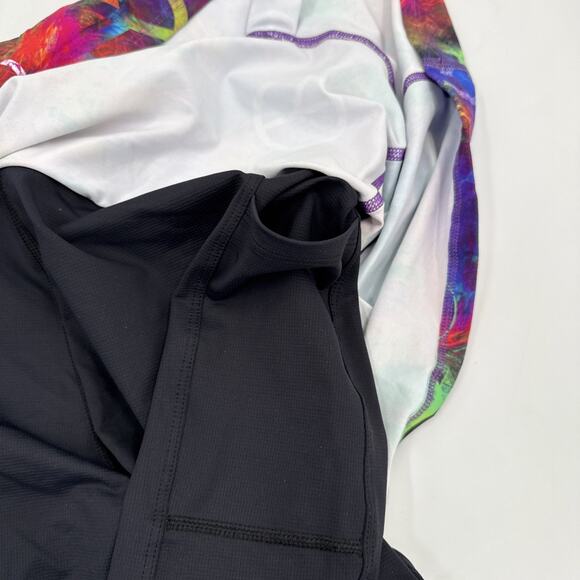 Dona Jo Skort Skirt Womens 2 Multicolor Peace Tennis Pickleball - Picture 10 of 11